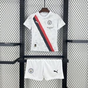 Manchester City 2025/26 Auswärts Trikot und Shorts Kit für Erwachsene