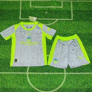 Manchester City 2025/26 Dritte Erwachsene Trikot und Shorts Kit