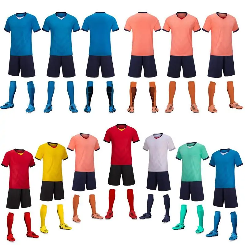 Qualitäts-Fußballtrikots im Großhandel mit Trikots, Shorts und Stutzen für Großabnehmer